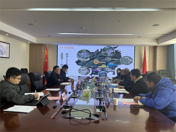 12月19日，安徽寶坤文旅集團(tuán)赴徽投集團(tuán)調(diào)研石潭村精品示范村建設(shè)運(yùn)營(yíng)情況，洪董，吳書(shū)記陪同調(diào)研。.jpg