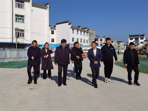3月14日，縣委副書記吳志平帶隊督察鄰里中心項目。.jpg